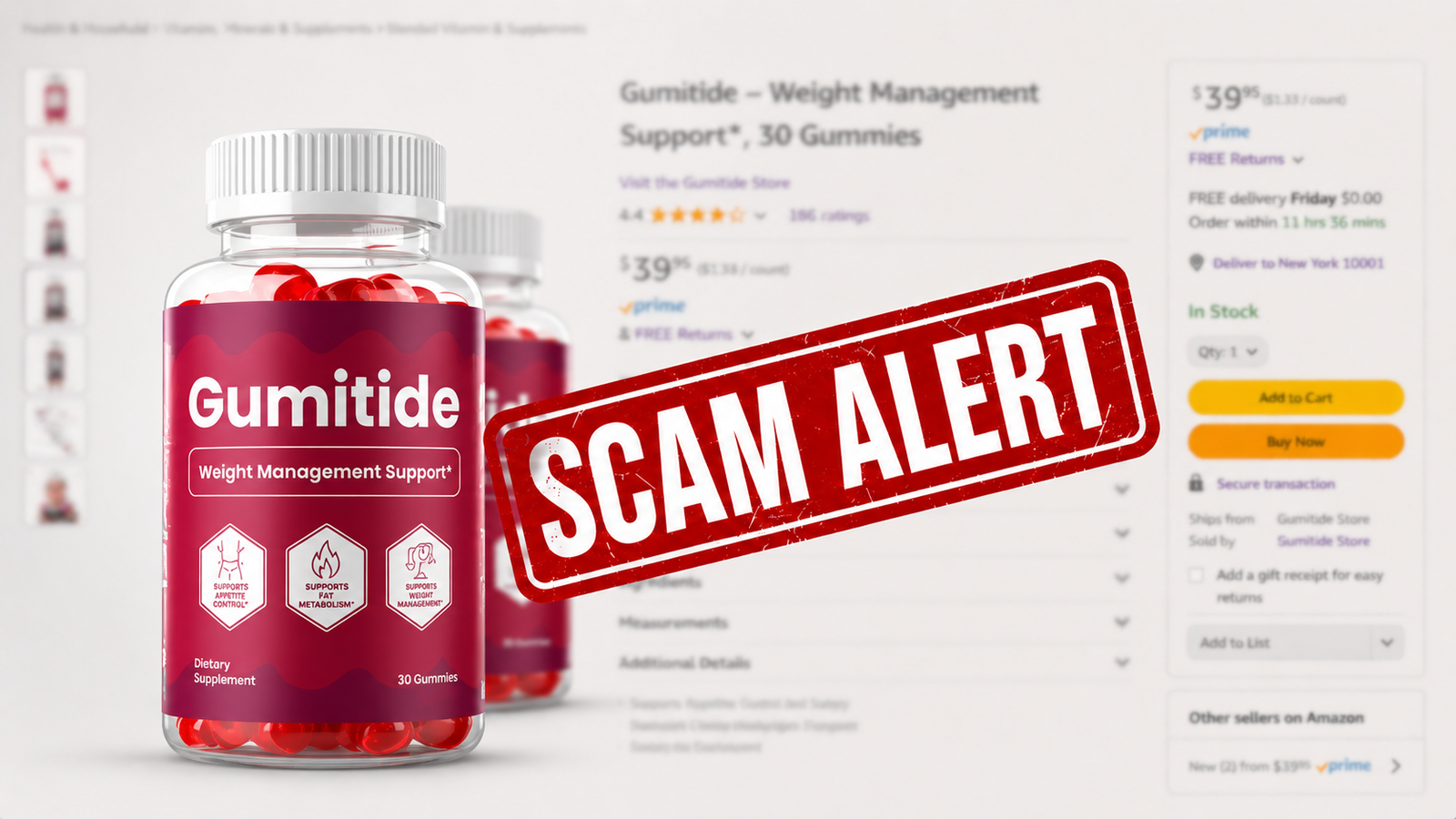 Fake Gumitide scam alert