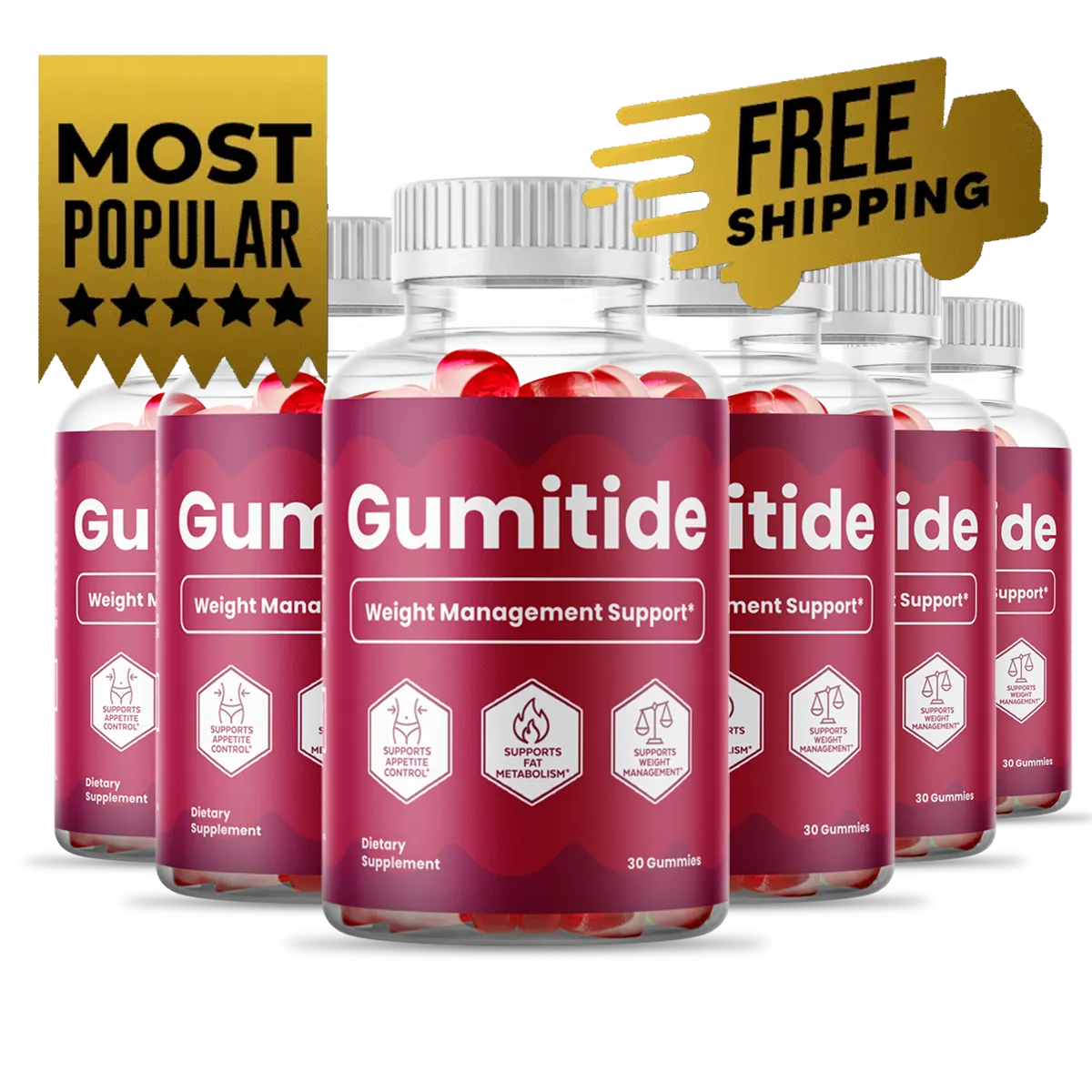 Gumitide bottle pack