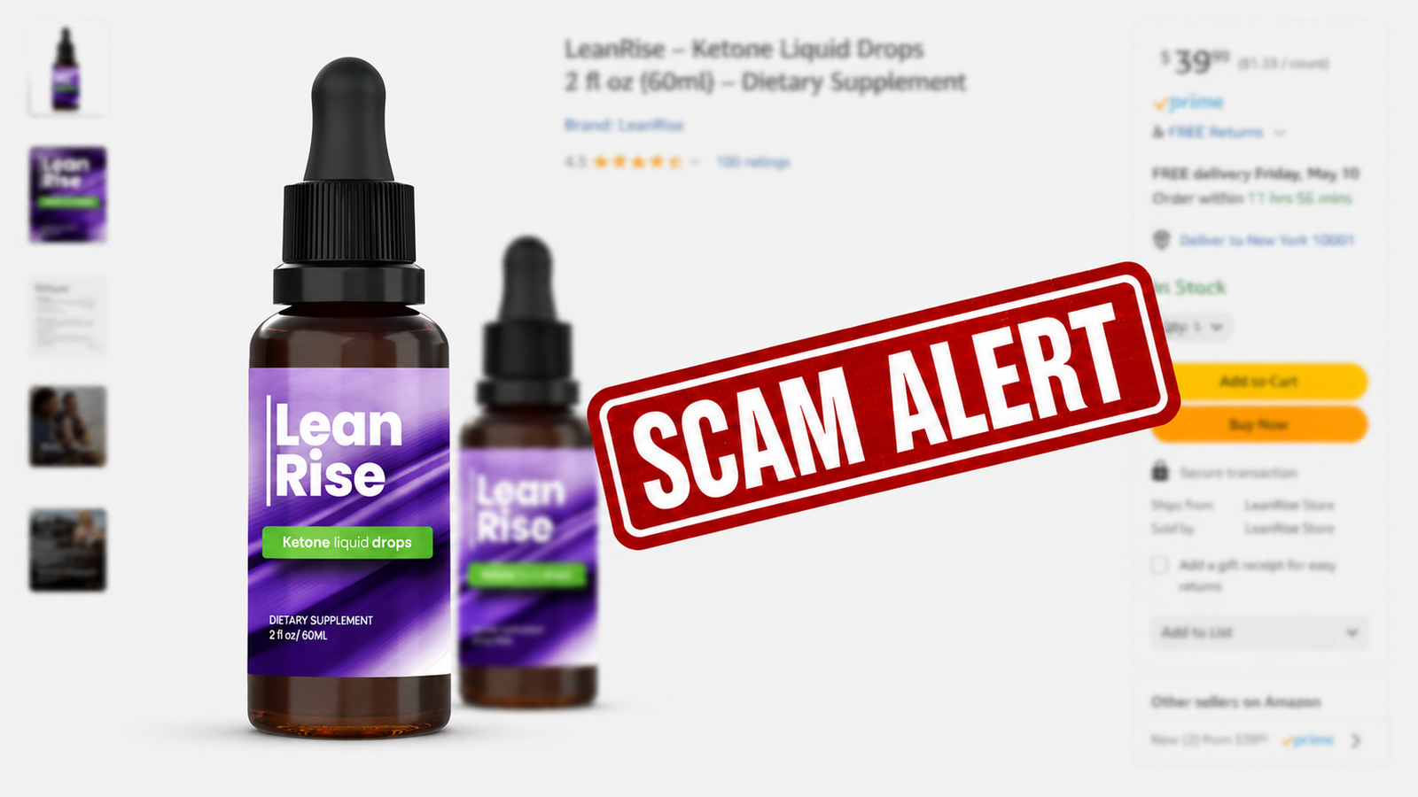 LeanRise scam alert