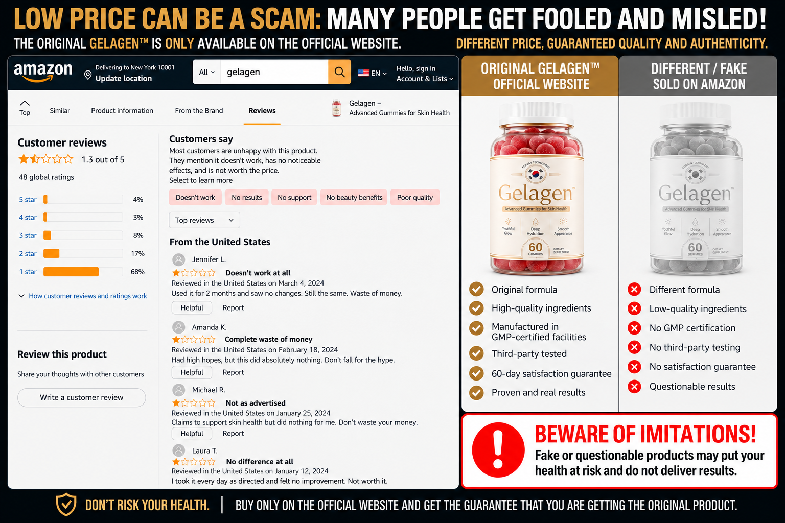 Gelagen negative reviews